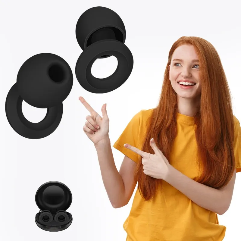 Ушные пломбы для сна в путешествиях компактные — опт с кейсом, SNR 21 дБ