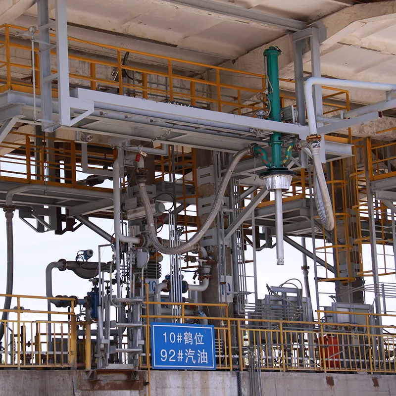 Визуализируемый дистанционно управляемый полностью автоматический наливной стояк балочного типа для железнодорожных цистерн способствует интеллектуальной модернизации погрузочно-разгрузочных операций в нефтехимической отрасли