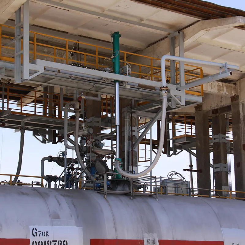 Визуализируемый полностью автоматический наливной стояк балочного типа для железнодорожных цистерн обеспечивает точную и эффективную безопасность погрузочно-разгрузочных работ