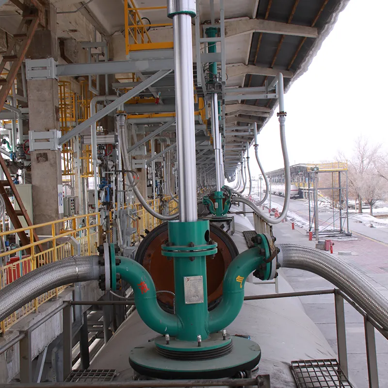 Полностью автоматический наливной стояк балочного типа для железнодорожных цистерн обеспечивает эффективную погрузку и разгрузку благодаря полностью автоматизированному процессу