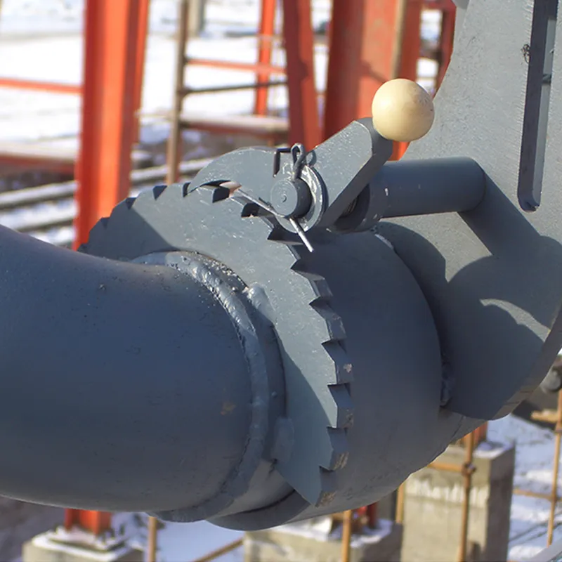 Консольный герметичный наливной стояк для автомобильных цистерн