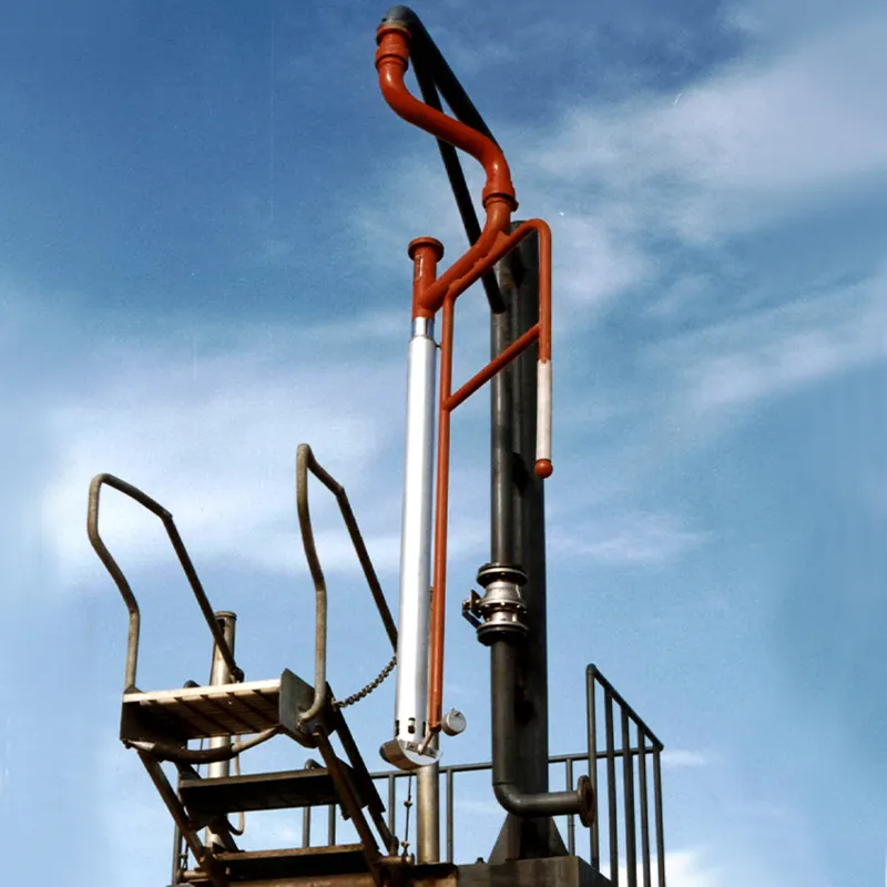 Наливной стояк для мазута для автомобильных цистерн