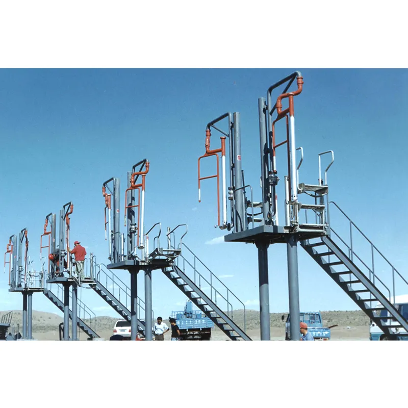 Наливной стояк для мазута для автомобильных цистерн