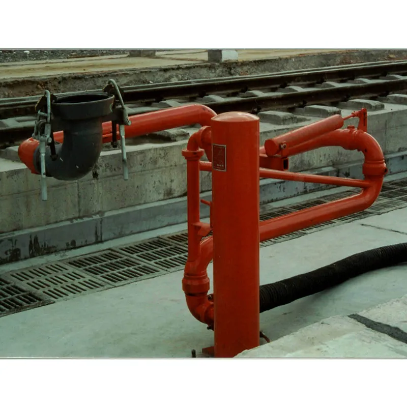 Наливной стояк для нижней разгрузки железнодорожных цистерн