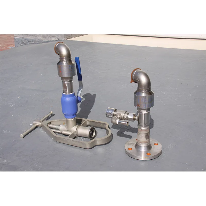 Наливной стояк для погрузки легких углеводородов в железнодорожные цистерны