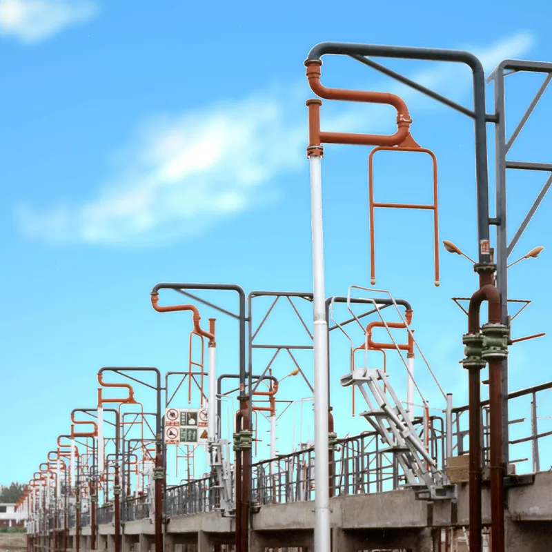 Наливной стояк для смазочных масел для железнодорожных цистерн