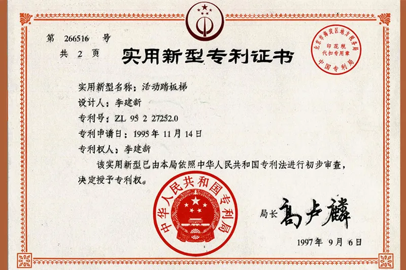 Патентные сертификаты (3)