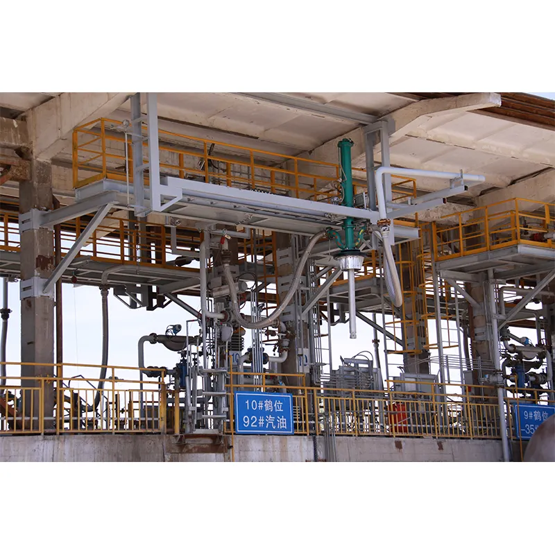 Полностью автоматический наливной стояк балочного типа для железнодорожных цистерн