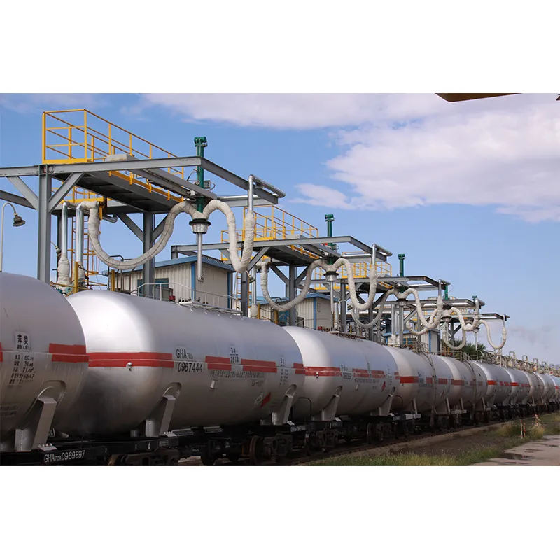 Полностью автоматический наливной стояк балочного типа для железнодорожных цистерн