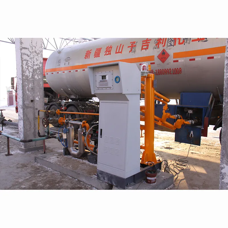 Скид-модуль дозированной погрузки сжиженного газа в автомобильные цистерны