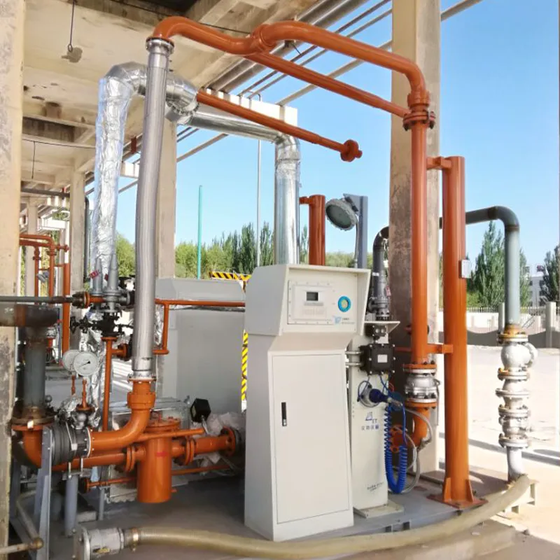 Скид-модуль нижнего дозированного налива автоцистерн