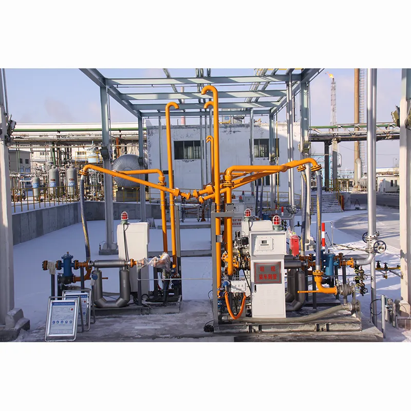 Скид-модуль нижнего дозированного налива автоцистерн