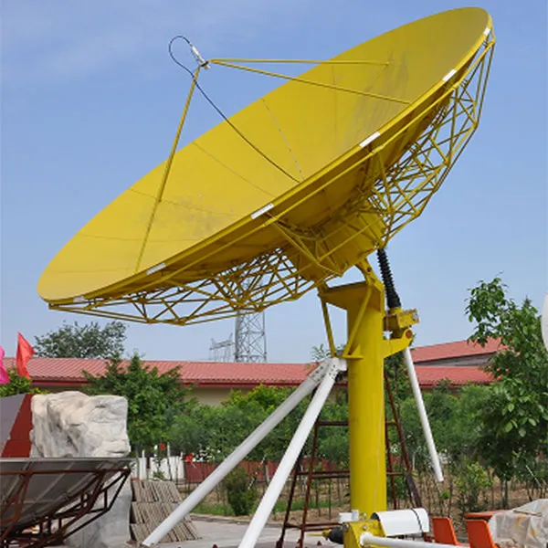 4,5-метровая прямофокусная приемная антенна с электроприводом на ферменной опоре