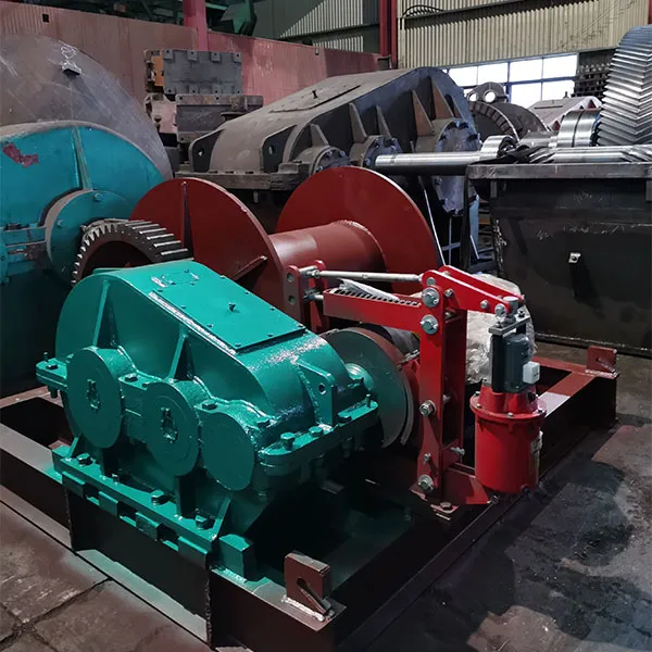 Лебёдка судовая тихоходная