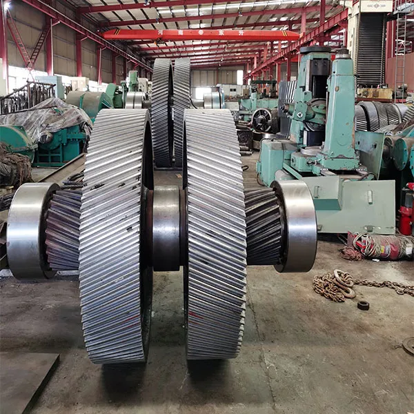 Шевронное зубчатое колесо с двудугочным профилем зуба