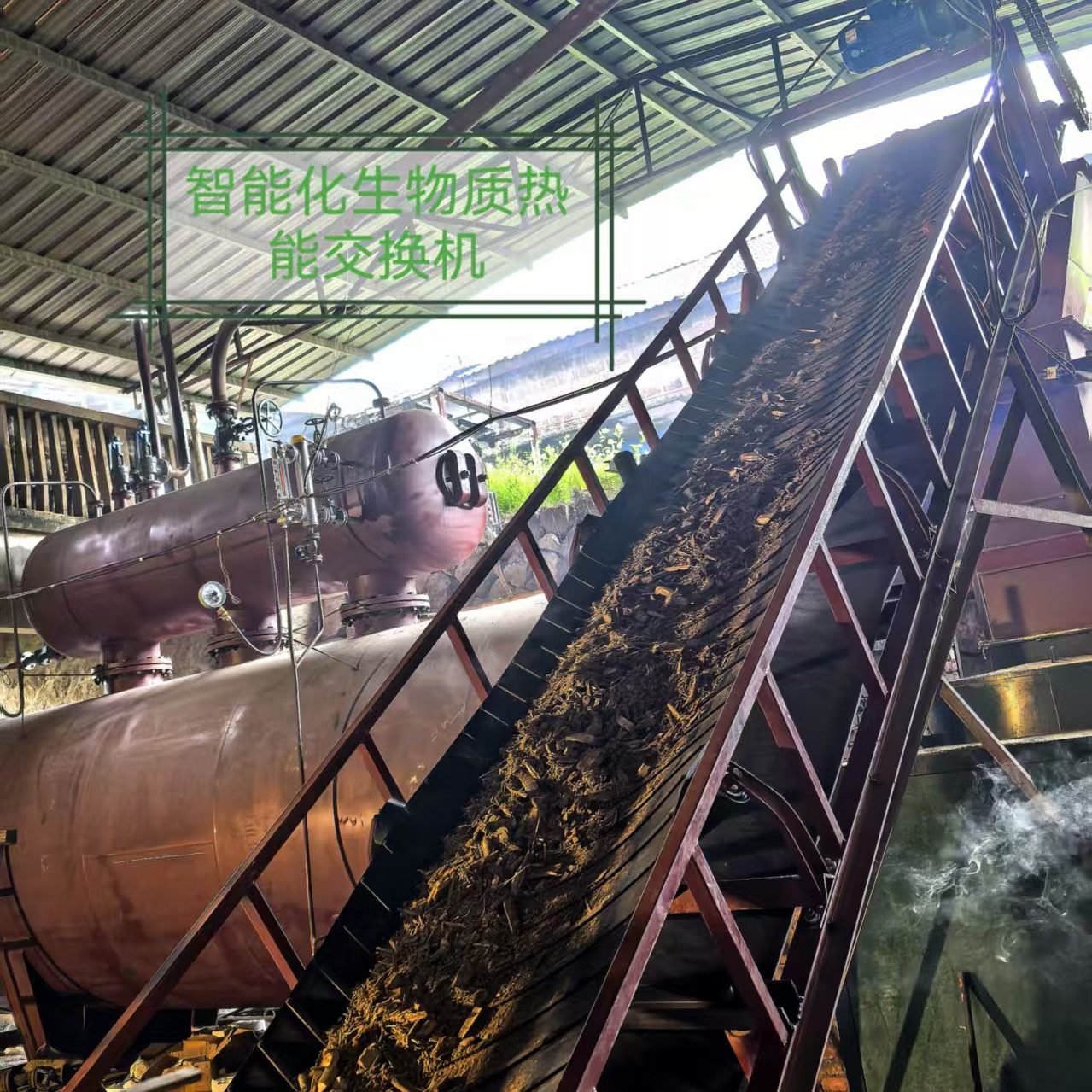 Интеллектуальный теплообменник на биомассе