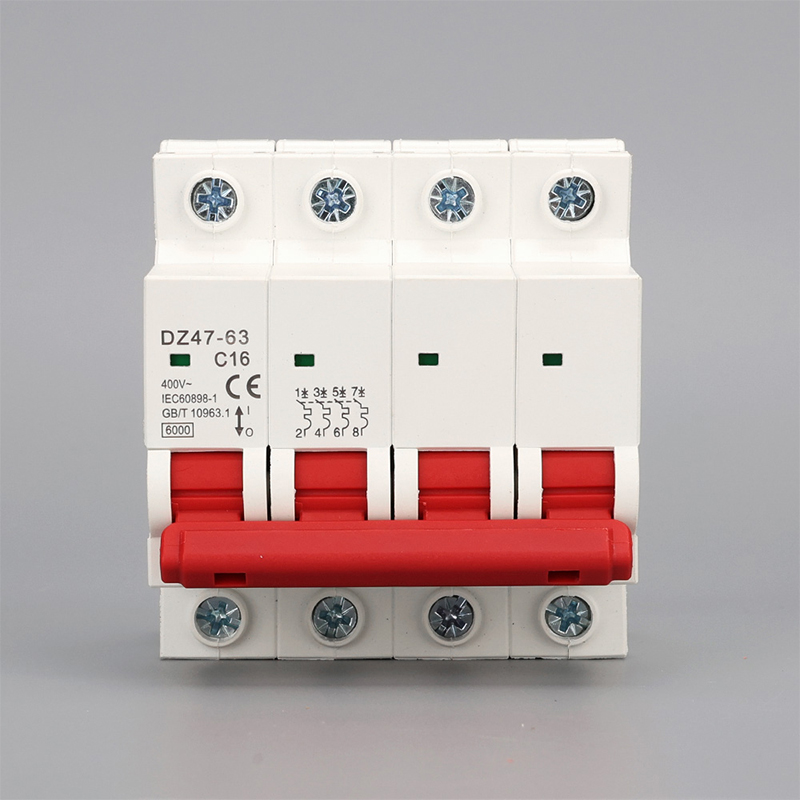 4-полюсный MCB 6A