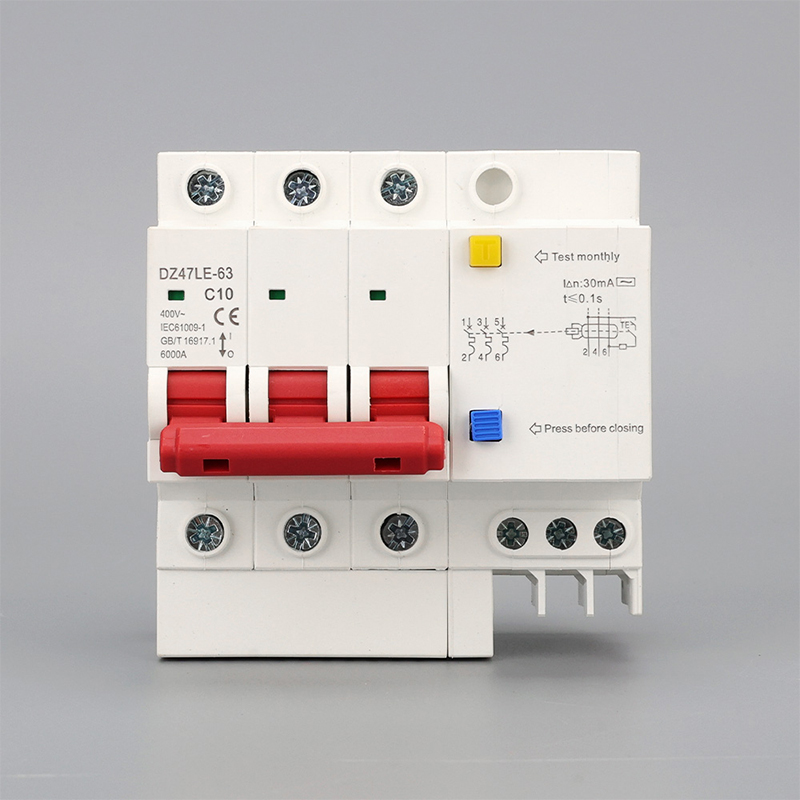 Миниатюрный автоматический выключатель дифференциального тока (ELCB)