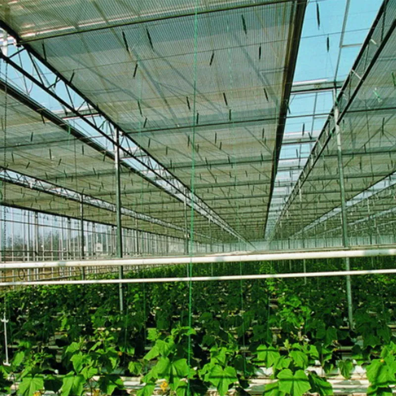 Системы затенения и теплоизоляции для теплиц