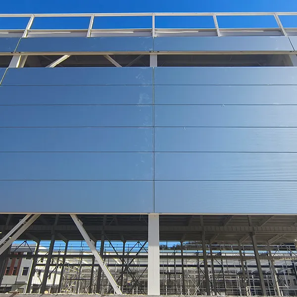 Сэндвич-панель с четырёхсторонним замковым соединением