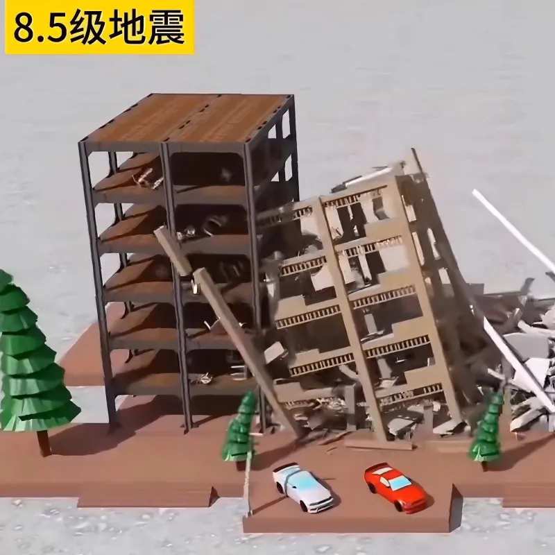 Сейсмостойкость丨Сравнительный эксперимент по сейсмостойкости стальных конструкций