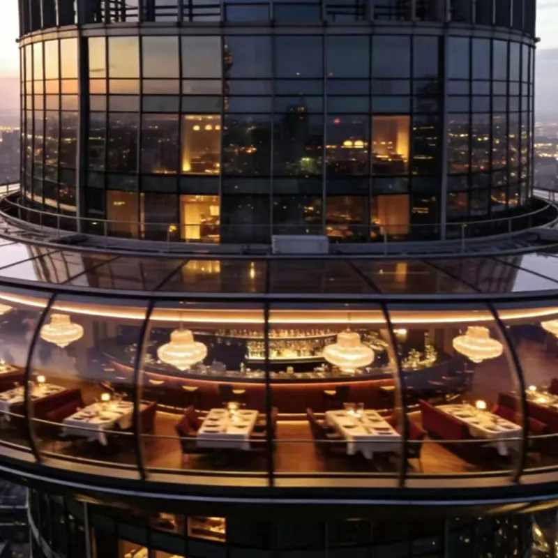 Лифт для вращающихся ресторанов