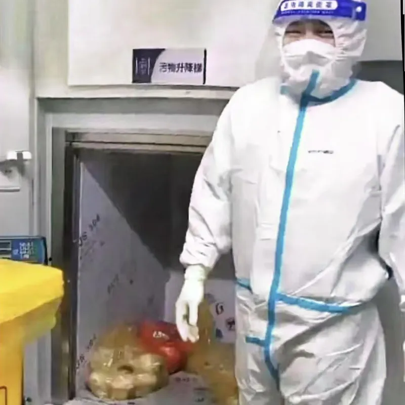 Лифт для медицинских отходов