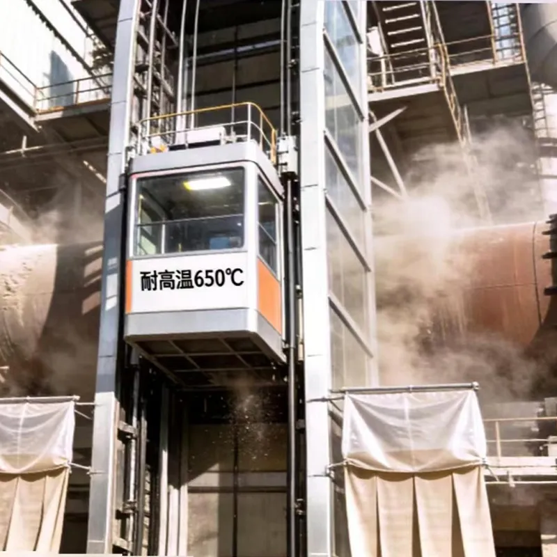 Лифт для печных хвостов цементного завода