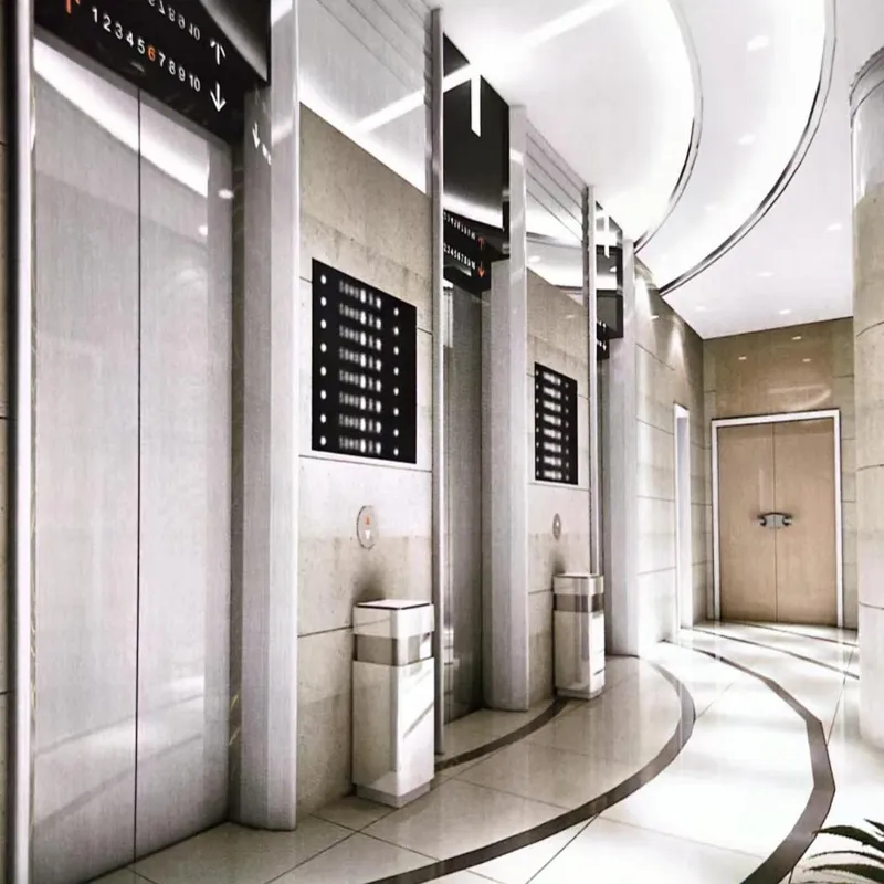 Обычный пассажирский лифт.1