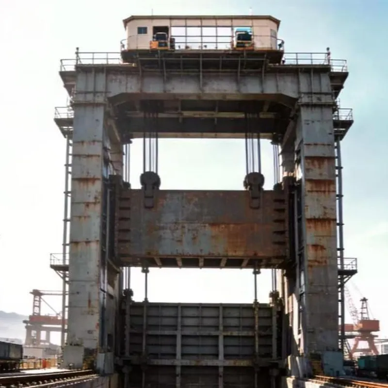 Сверхмощный судоподъемный лифт для плотины Три ...