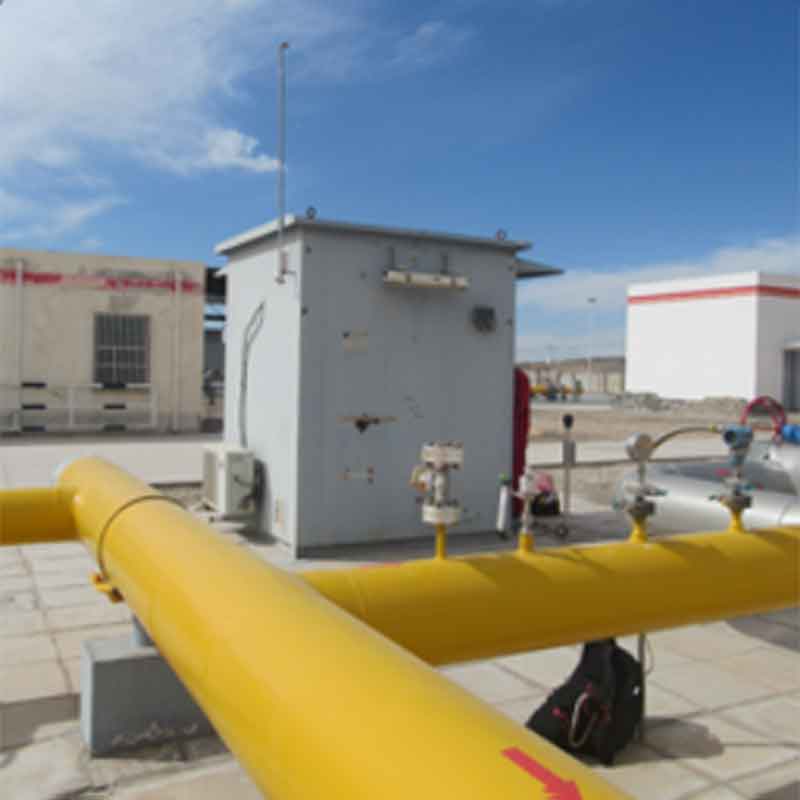 Аналитическая будка для газового оборудования