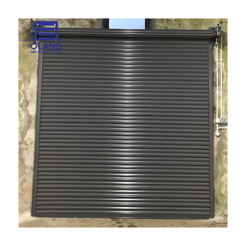 Стальная противоветровая рулонная дверь для промышленной и коммерческой защиты