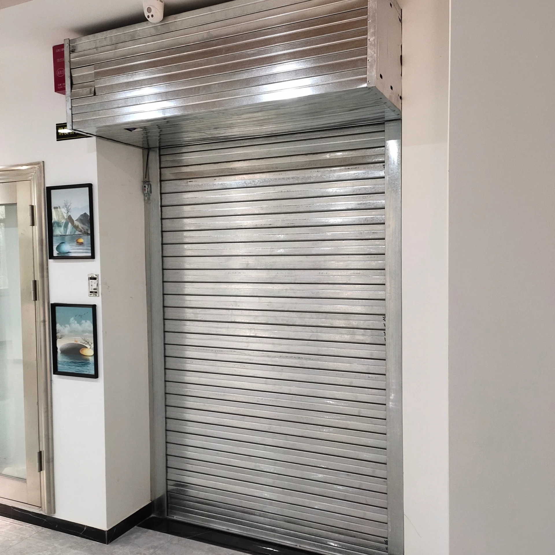 Стальные ролл ворота производство