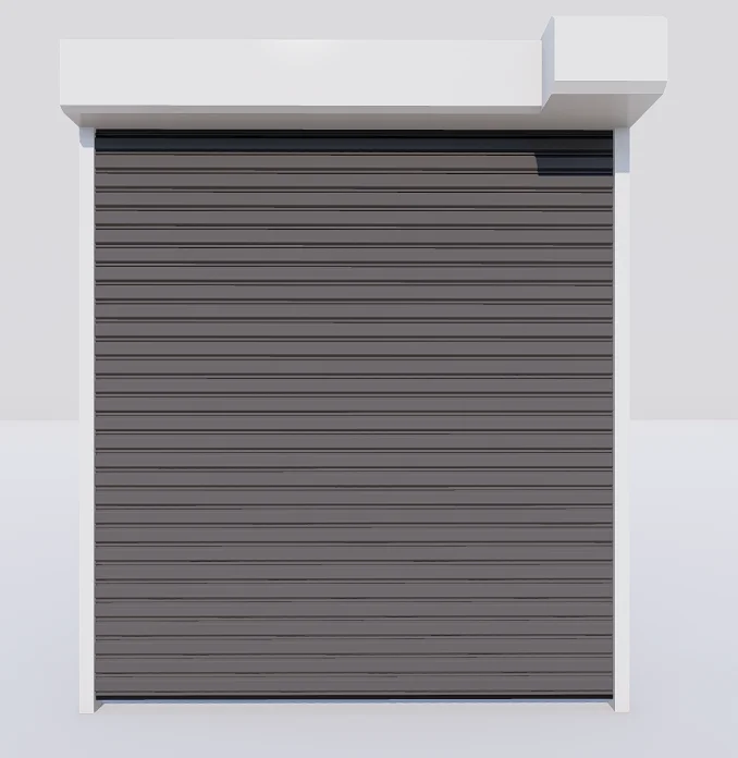 Стальные ролл ворота