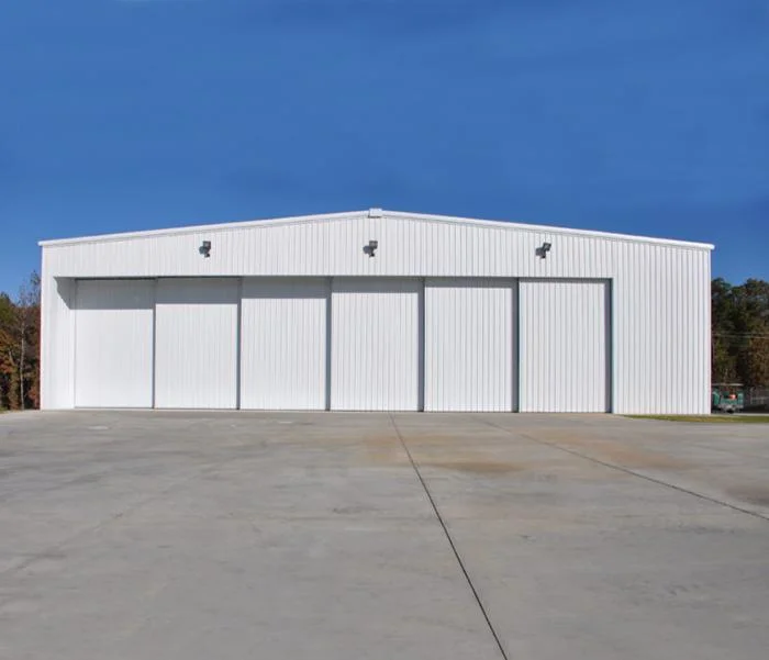 Передвижные ангарные двери Oland