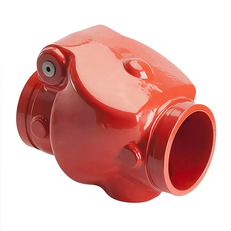 Обратный клапан желобкового типа