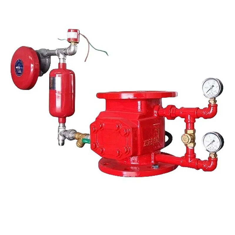 Пожарный фланцевый водозаполненный сигнальный клапан