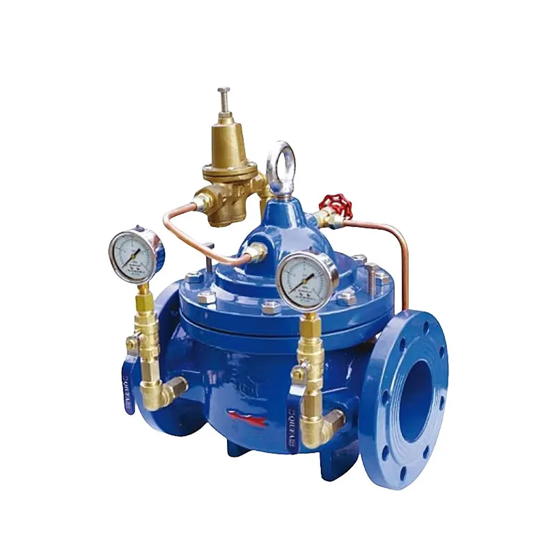 Фланцевый редукционный клапан