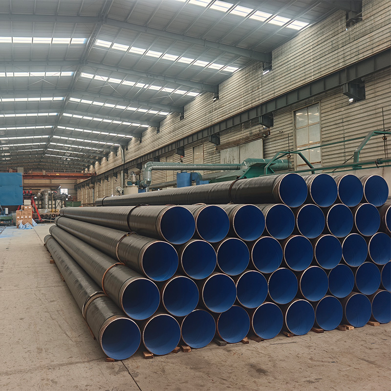 Композитная труба с внутренним эпоксидным и наружным трёхслойным полиэтиленовым покрытием