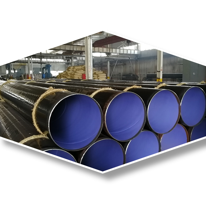 Сталепластиковая композитная труба с внутренним эпоксидным и наружным полиэтиленовым покрытием