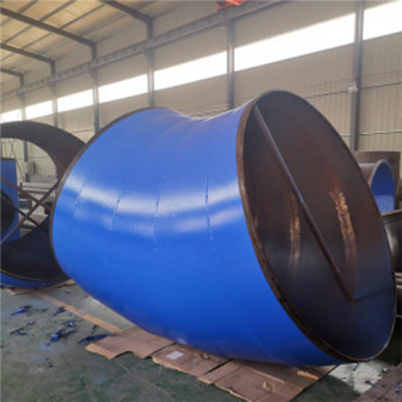 Стальной отвод с внутренним и наружным антикорр...