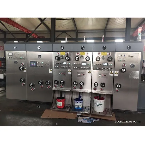 Флексографская печатная, прорезная и высекальная машина RYKM