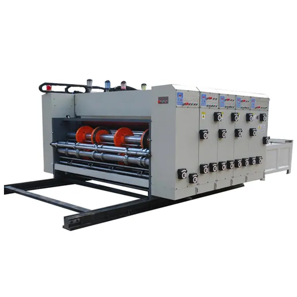 Полуавтоматическая печатная, прорезная и высекальная машина MJBL-4