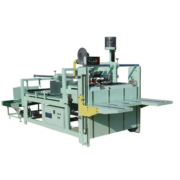 Полуавтоматическая машина для складывания и склеивания картонных коробок MJZXJ-2