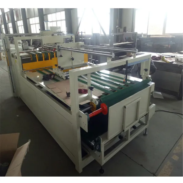 Полуавтоматическая машина для складывания и склеивания картонных коробок MJZXJ-2