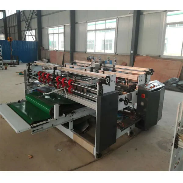 Двухсекционная машина для складывания и склеивания картонных коробок RYH-A