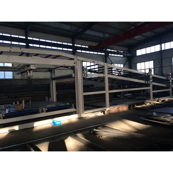 Двухслойный конвейер и штабелер MJDM-4