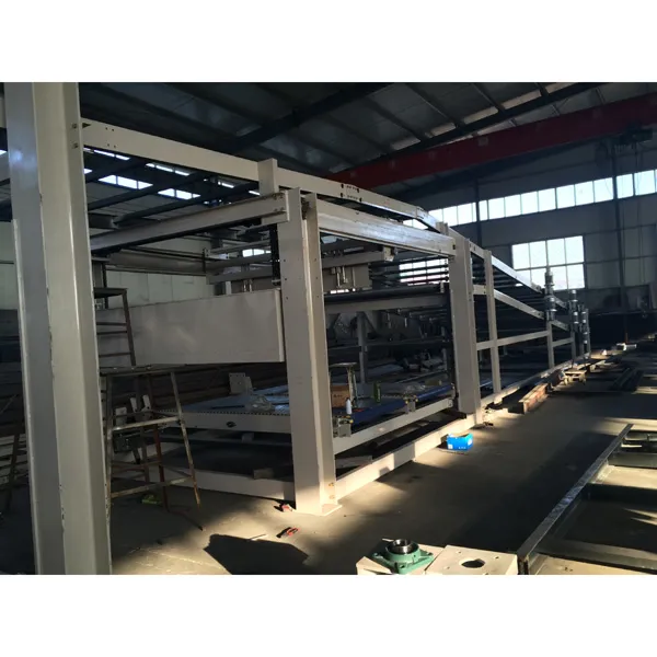 Двухслойный конвейер и штабелер MJDM-4