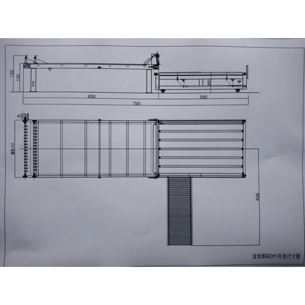 Конвейер и штабелер для картона MJDM-6