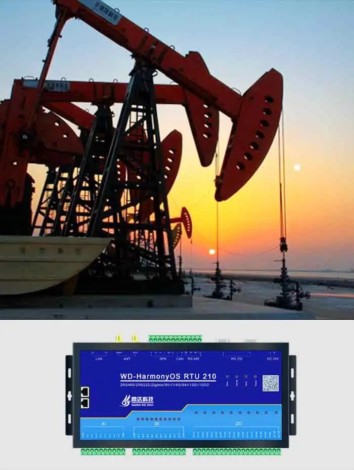 Продукты системы управления HarmonyOS RTU от Gaoda Technology и их применение в нефтегазовой промышленности